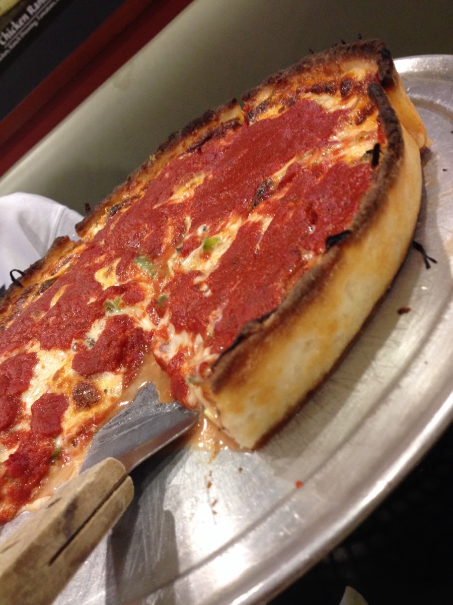 12" deep dish pizza