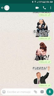 Cristina Stickers Screenshot