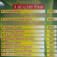 Protein Hub menu 2