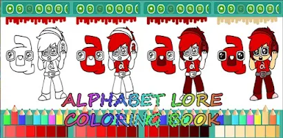 Alphabet lore : coloring pages Download