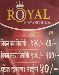 CA Biryani House menu 1