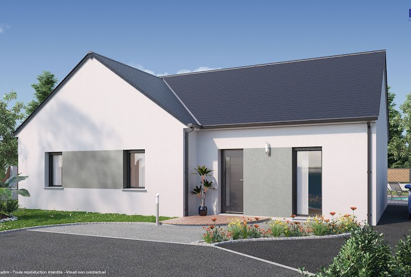  Vente Terrain + Maison - Terrain : 325m² - Maison : 93m² à Sens-de-Bretagne (35490) 