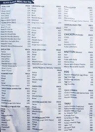 Maachh Bhaat menu 2