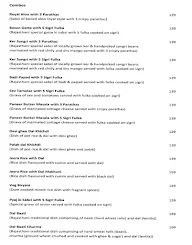 Maharaj Ji Restaurant menu 1