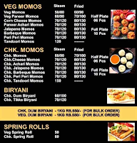 Mumbai 94 menu 1