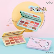 Bảng Phấn Mắt Odbo Joyful 12 Color Eyeshadow Palette - [Cocolux]