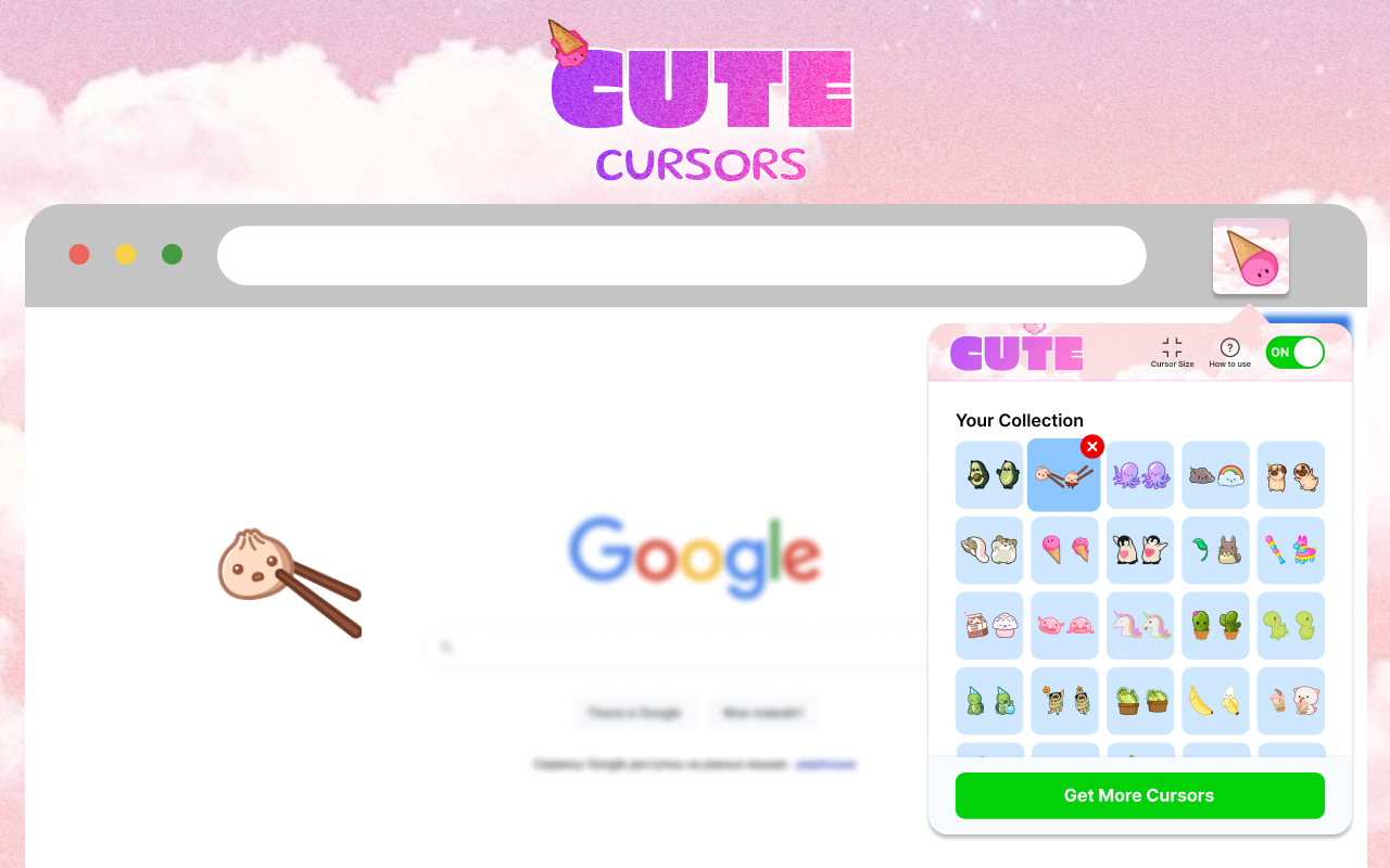 Custom Cursor for Chrome™ - CUTE➤ Preview image 3