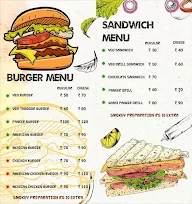 Burger House menu 1