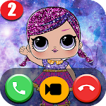 Cover Image of ดาวน์โหลด Lol Princess Dolls Call And Chat Simulation 1.0 APK