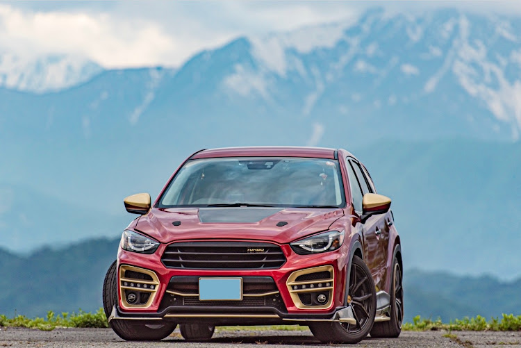 CX-5のシンシューベリーマッチ・シンシューセンキュー・KE3台ツーリング・梅雨入り前に行けて良かった🤗・いつもいいね＆コメントありがとうございます🥰に関するカスタム事例の投稿画像4枚目