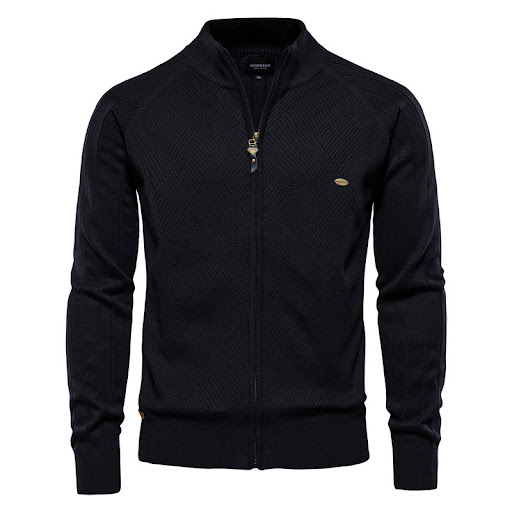 Title 7, Autumn Cross-border Mens Cardigan New Mens So...
