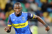 Mark Mayambela playing for Cape Town City in 2019.