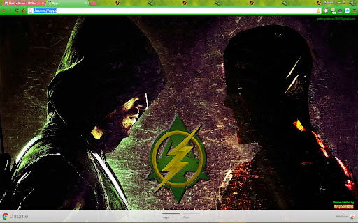 Flash v Arrow  - 1600px