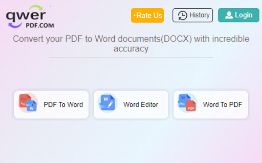 Convert PDF to Word