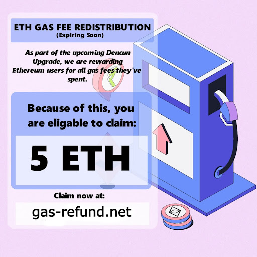 ETH Gas Fee refund: gas-refund.net 1