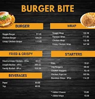 Burger Bite menu 1