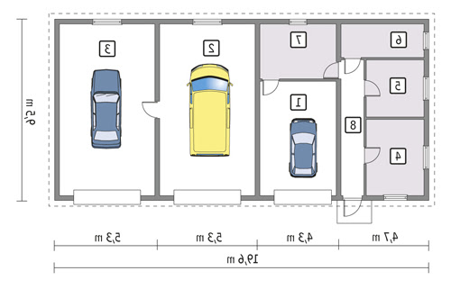 GC19 - Rzut parteru