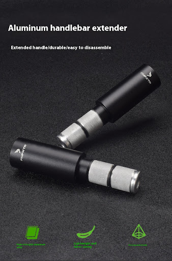 Title 6, Mountain Bike Handlebar Extension Rod Lengthens...
