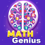 Cover Image of Скачать Math Genius - Math Riddles & IQ Puzzle Brain Game 0.6 APK