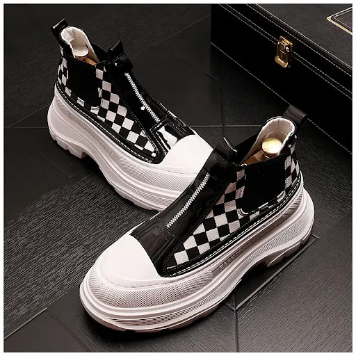 Title 15, Mens High Mesh Breathable Casual Shoes Experie...
