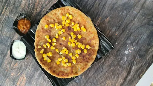 Corn Cheese Parantha