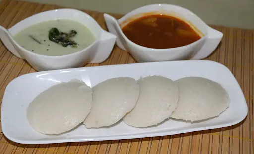 Steam Butter Rice Idli 4Pcs