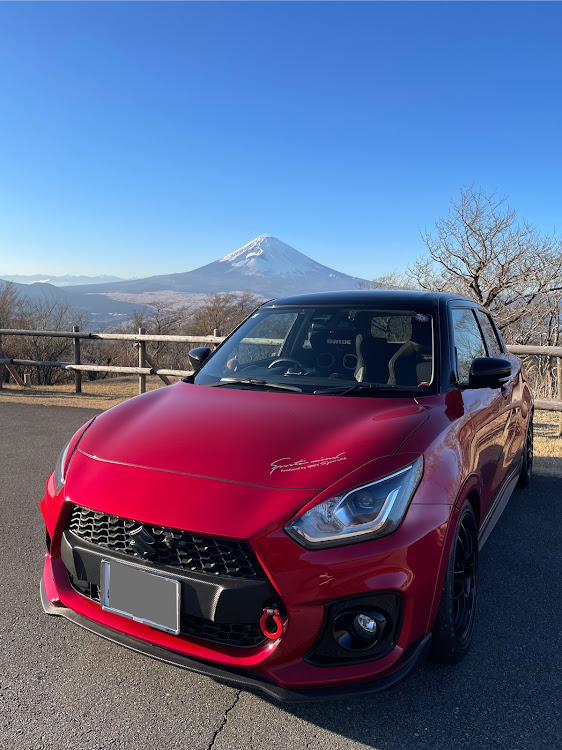 スイフトスポーツの箱根・今年初ドライブに関するカスタム事例の投稿画像1枚目