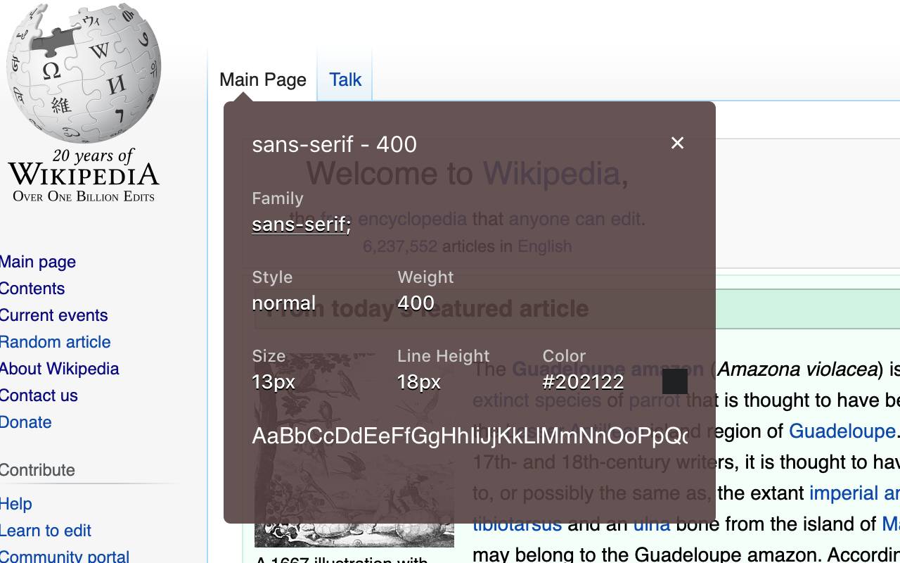 WhatFont - What html font Preview image 3