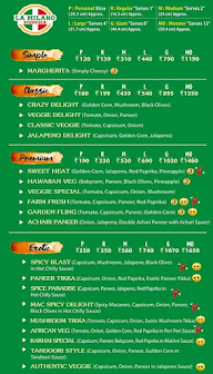 La Milano Pizzeria menu 5