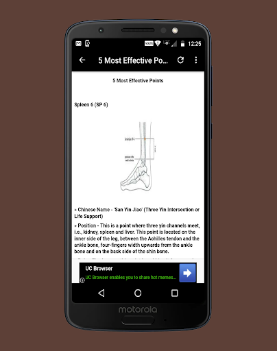 Acupressure Points in Hindi