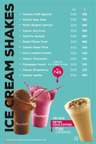 Ibaco Ice Cream menu 5