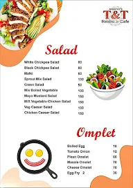 Awasthy's T & T Restro & Cafe menu 2