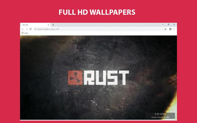 Rust Wallpapers and New Tab