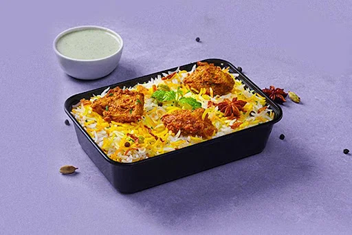 Lucknowi Mini Chicken Tikka Biryani