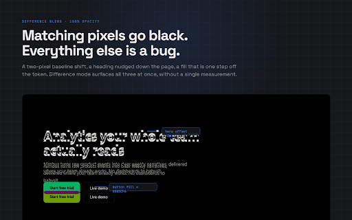 PixelGhost: Pixel Perfect Design Overlay & Visual QA screenshot 3