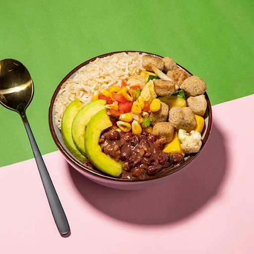 Soyabean Burrito Bowl