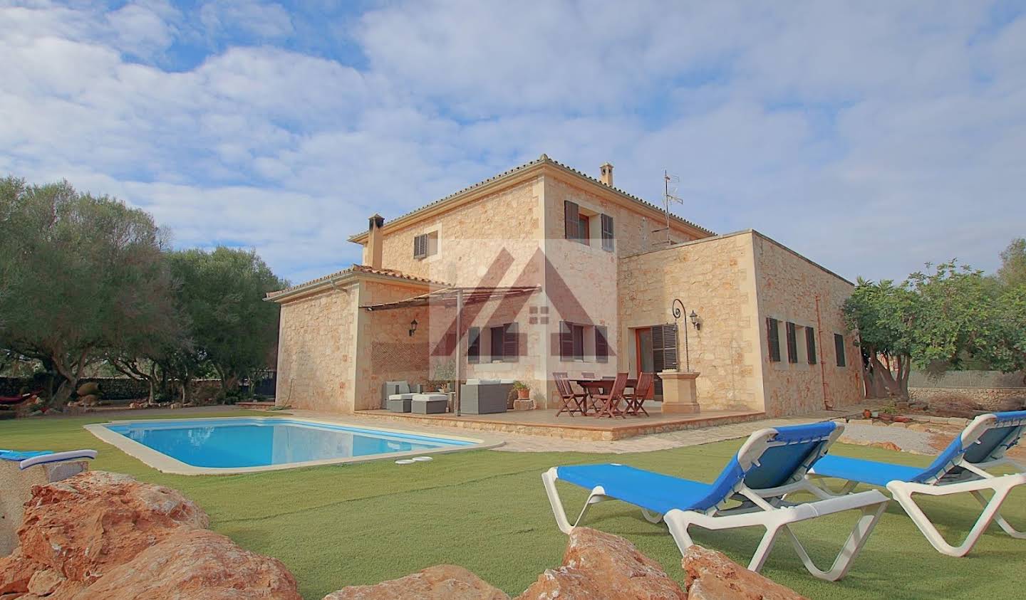 Villa with pool and terrace Ses Salines