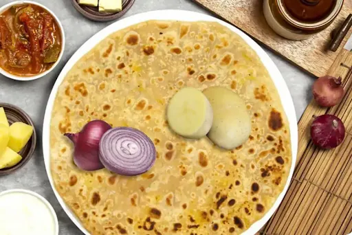 Aloo Pyaaz Tawa Paratha