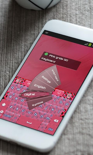 免費下載個人化APP|Pink grids GO Keyboard app開箱文|APP開箱王