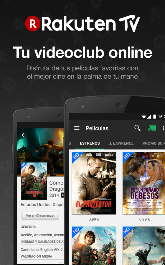 Rakuten TV Películas y Series Aplicaciones Android en Google Play