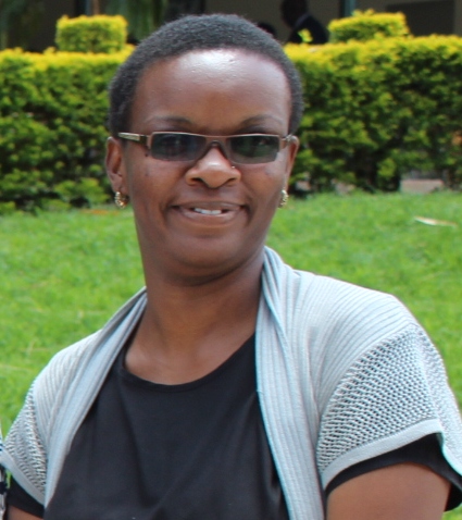 Muthoni Wanjau, a Nyeri-based women human rights defender.