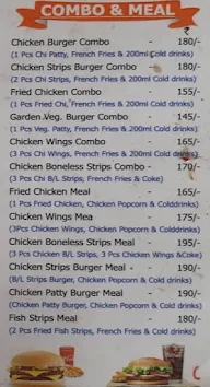 CFC Snacks menu 3