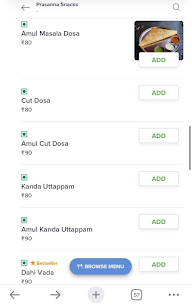 Prasanna Breakfast Centre menu 3