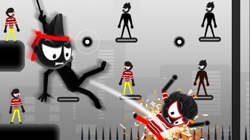 Stickman Rope Dismounting