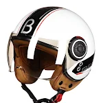 Bright White Red Crescent