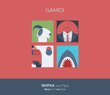  SIMPAX ICON PACK: miniatura de captura de pantalla  