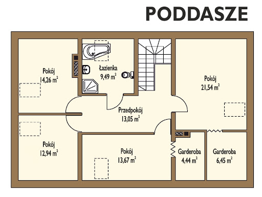 Użyk cdg - Rzut poddasza