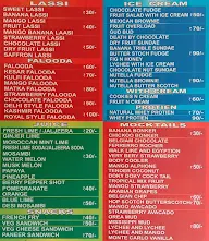 Savera Lassi Shop menu 3