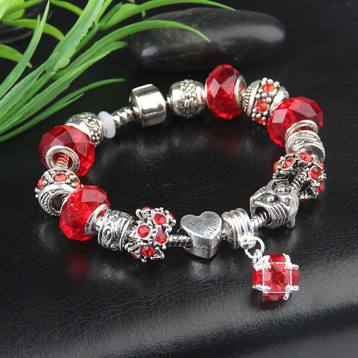Title 2, Fashion Colored Glass Crystal National Style DI...