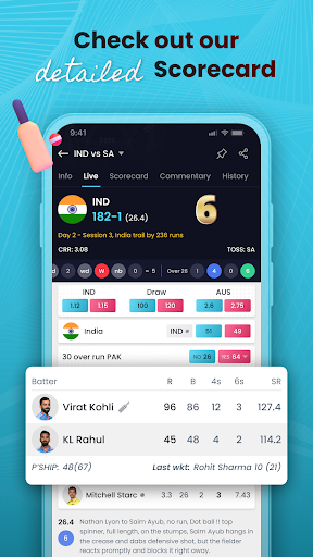 Screenshot Cricket Line X: Fast Live line